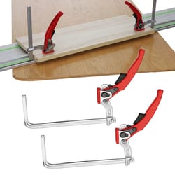 woodworking f clamp, quick guide rail ratchet clamp for guide rail system tools