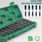 Universal Socket Drive, Deep Socket Set, Drive Metric Impact Socket Set for Pneumatic Tools