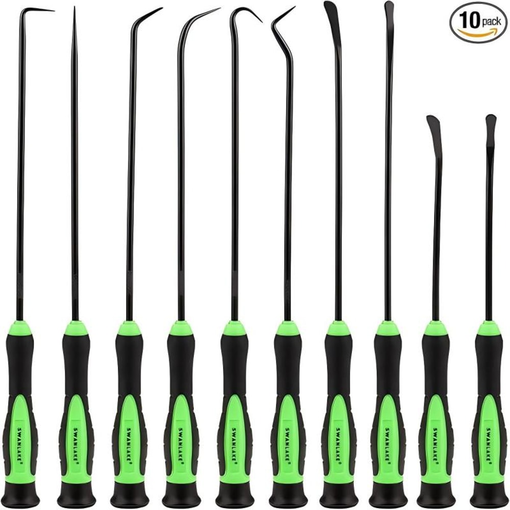 Pick Tool Set for Car Auto Oil Seal, O-Ring Gasket, SWANLAKE Hook and Pick Remover with Puller Tools