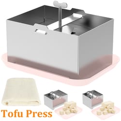homemade tofu mold kit, tofu press mould, food grade stainless steel cheese maker