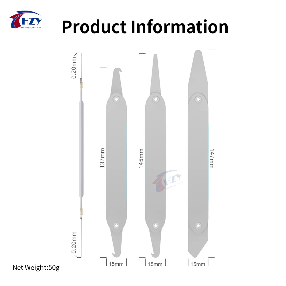 Metal Crowbar Pry Opening Tool Prying Knife Disassembly Blades Kit For Phone Computer IC Chip BGA R 6