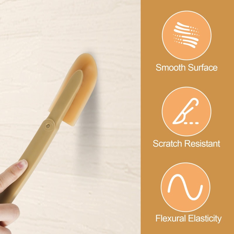 Extended Length Rubber Spatula Caulking Tool for Silicone Sealant