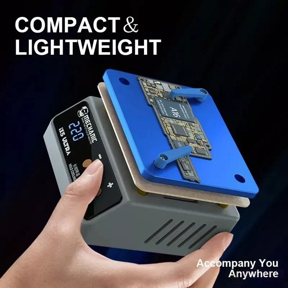 Preheating Platform for Motherboard Repair, Lightweight Ultra Universal Heating Clamp for Fast Layering