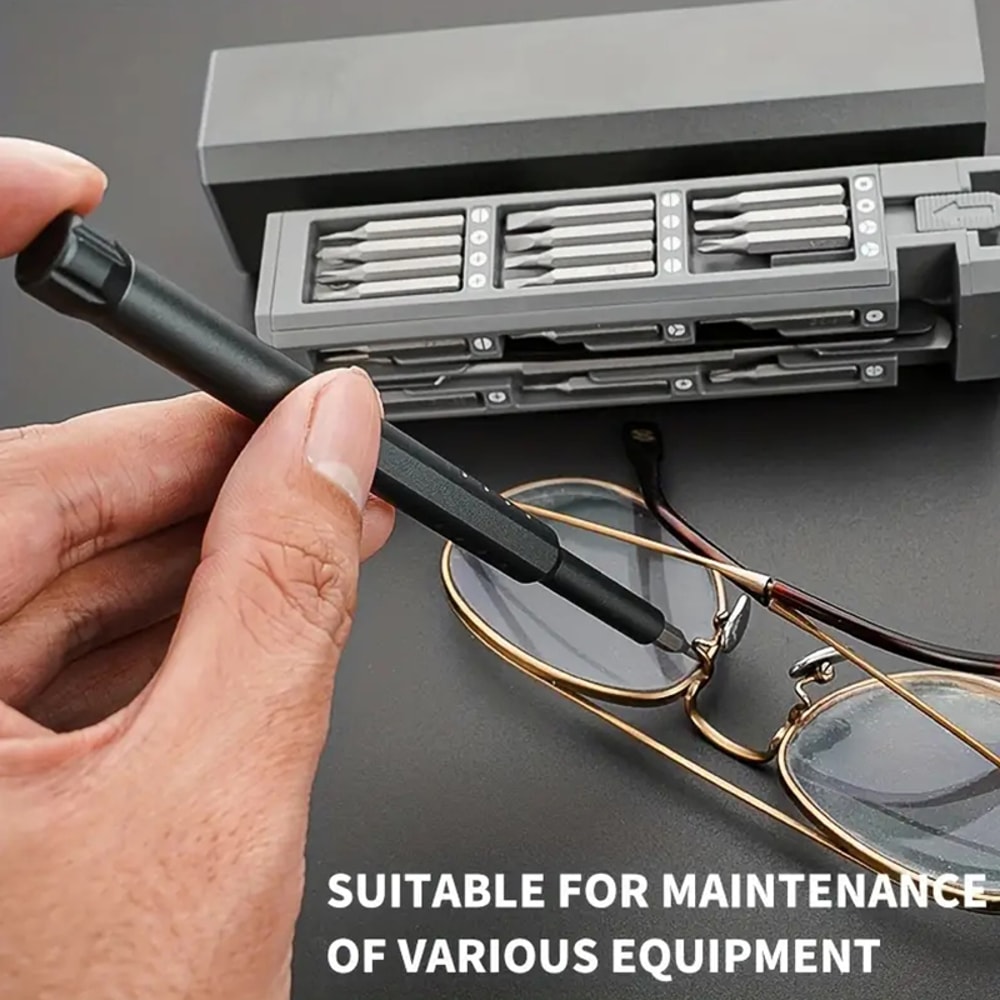 Magnetic Mini Screwdriver Set, Precision Small Screwdriver Kit, Portable Repair Tool