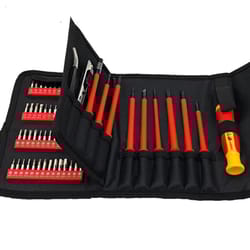 anti-electric insulated screwdriver set for home, mobile phone repair, electrician special-shaped tools