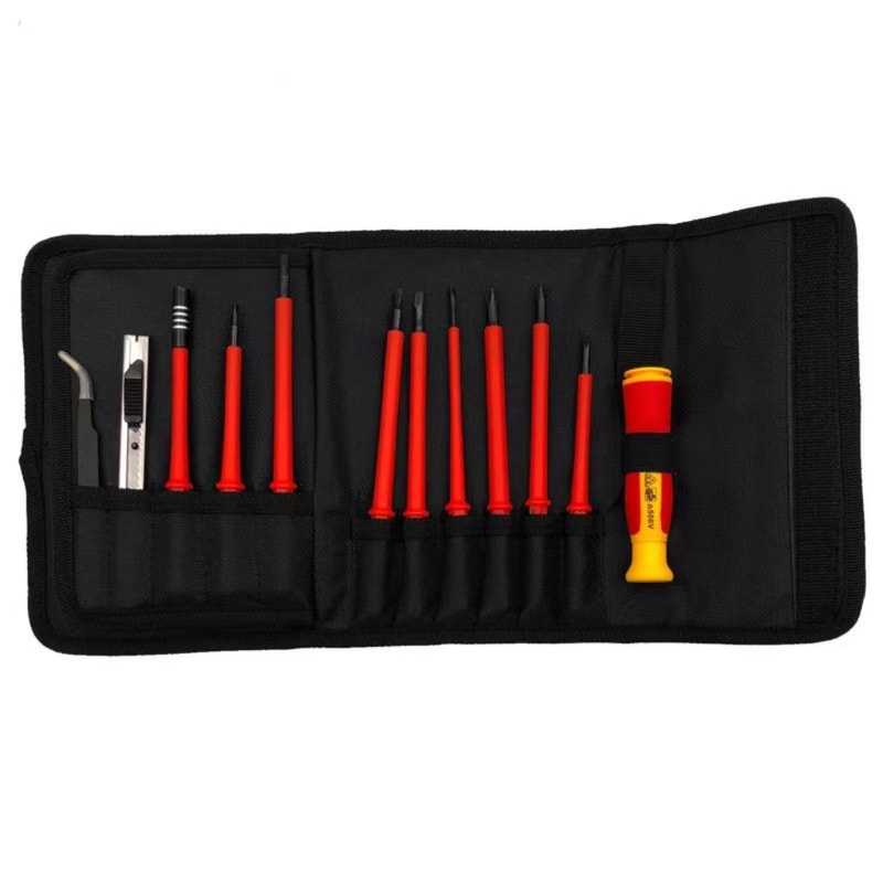 Anti-Electric Insulated Screwdriver Set for Home, Mobile Phone Repair, Electrician Special-Shaped Tools