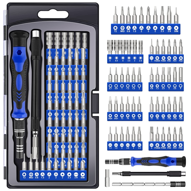 Magnetic Precision Screwdriver Set With Flexible Shaft Torx Phillips Bits For IPhone And Xiaomi De 0
