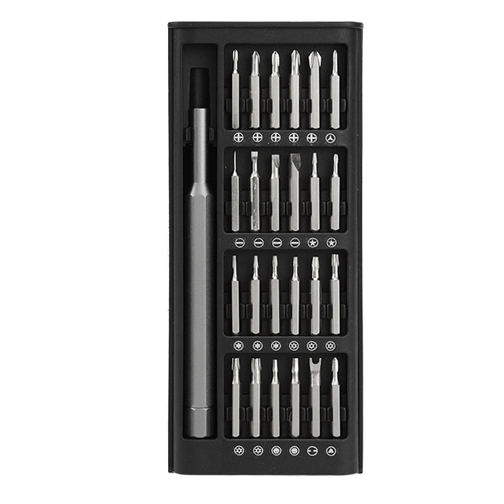 Magnetic Screwdriver Set with Torx, Hexagonal Bits, and Repair Tools for iPhone, PC, Watch & Camera Maintenance