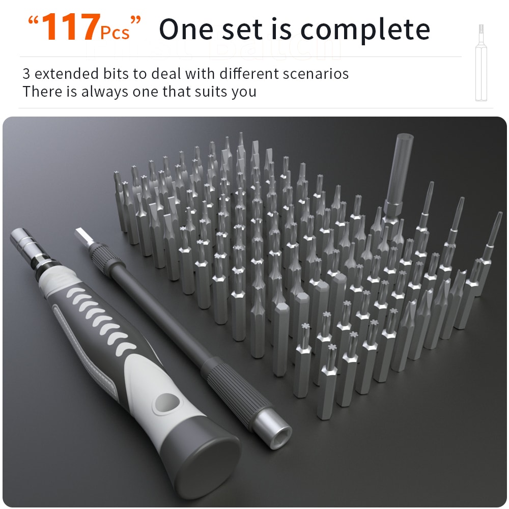 Magnetic Screwdriver Set Mini Small Portable Kit For Cell Phone PC Xiaomi Watch Repair 4