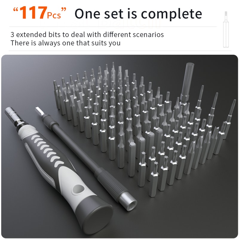 Magnetic Screwdriver Set Mini Small Portable Kit For Cell Phone PC Xiaomi Watch Repair 4