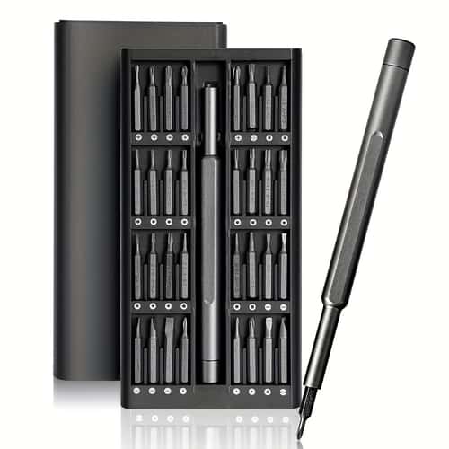 Magnetic Screwdriver Kit with Precision Bits, Torx Hex Handle for Mobile Phone Repairs