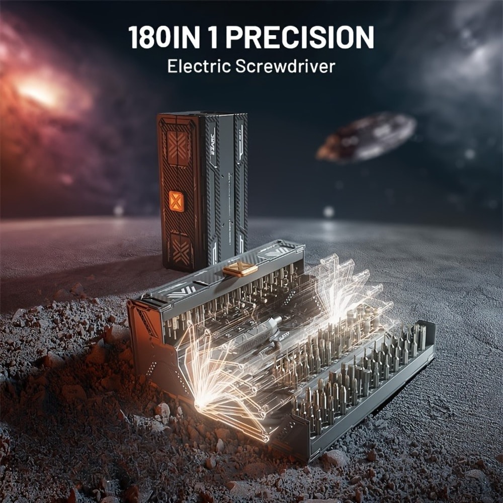 Electric Screwdriver Kit, Precision Drill Bits Set for iPhone, Glasses, Watch, Laptop Repair