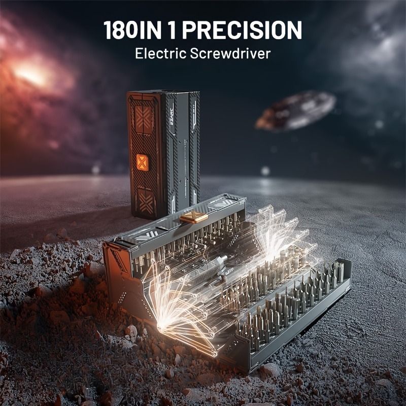 Electric Screwdriver Kit, Precision Drill Bits Set for iPhone, Glasses, Watch, Laptop Repair