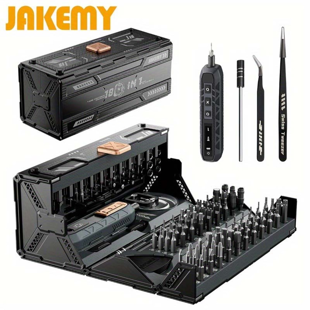 Electric Screwdriver Kit, Precision Drill Bits Set for iPhone, Glasses, Watch, Laptop Repair