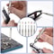 Precision Screwdrivers Set for Glasses, Watches, and Electronics – Head and Phillips Micro-Head Mini Tools