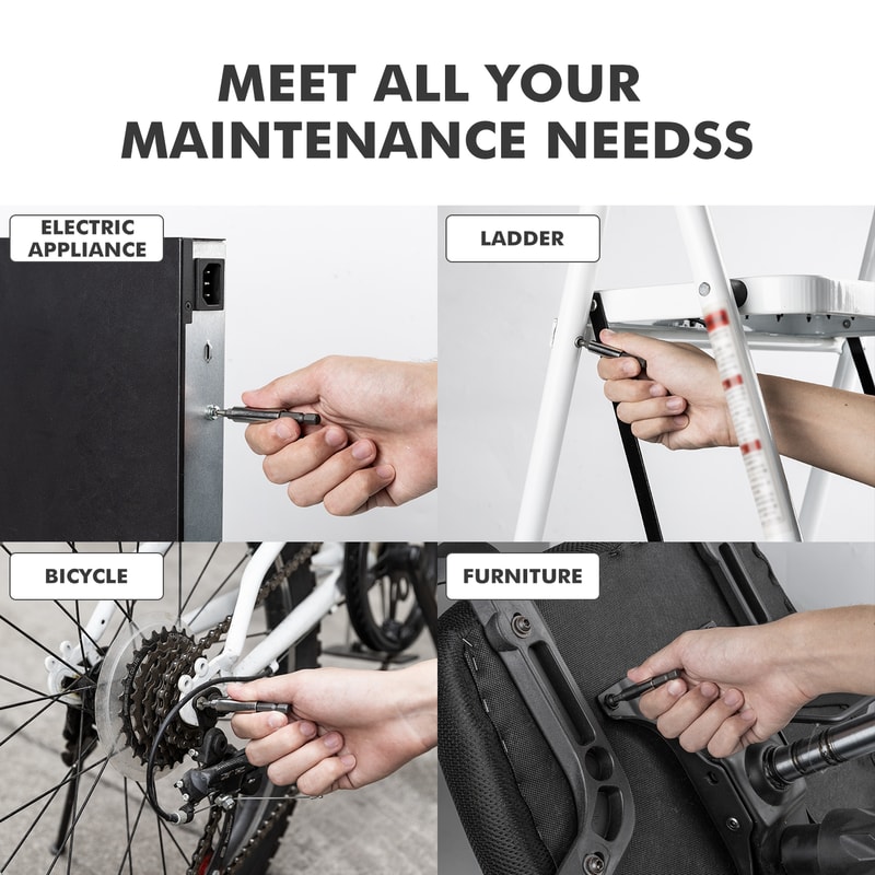 Multi-Function Magnetic Screwdriver Set, DIY Hand Tool Kit, Home & Computer Repair Tools