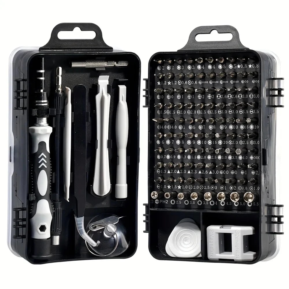 Professional Magnetic Mini Screw Nuts Bits Kit for Multifunctional Household Repairs