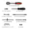 Car Tool Kit, Bit Socket Wrench Set, Drive Socket Set Ratchet Wrench