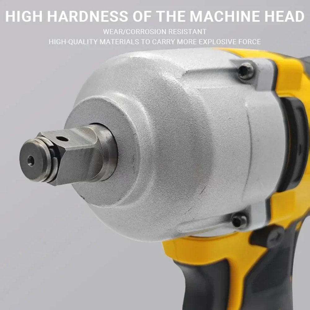 High Torque Brushless Impact Gun Wireless Impact Wrench Universal Battery Electric Tools 5