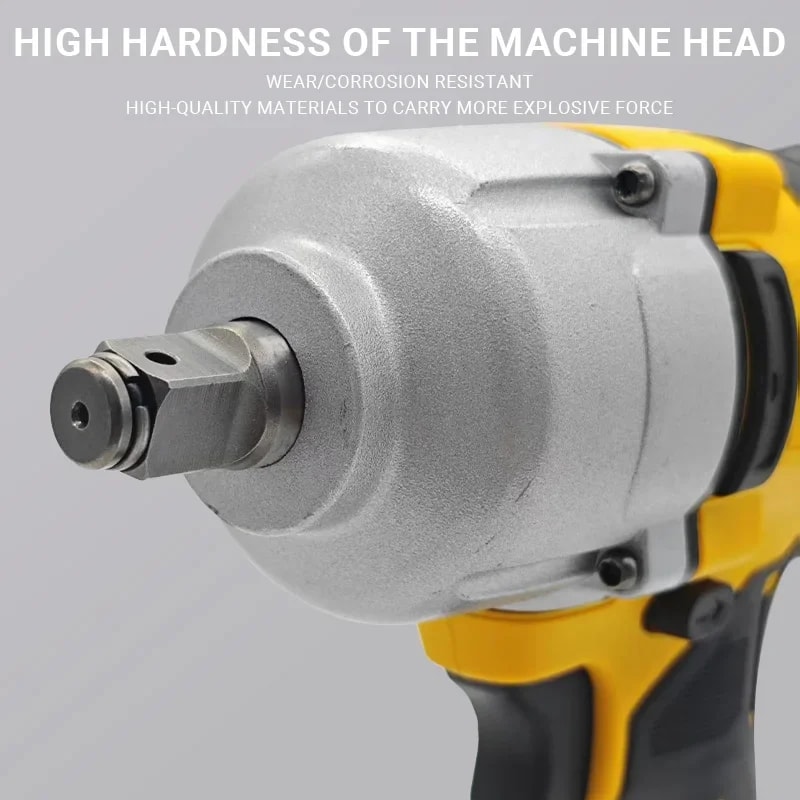 High Torque Brushless Impact Gun Wireless Impact Wrench Universal Battery Electric Tools 5