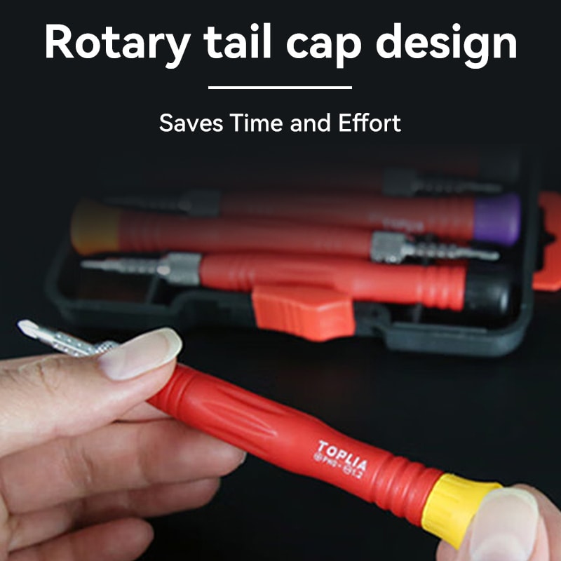 Durable Multi-Size Tool Kit, Precision Extendable Screwdriver Set for Electronics and Repairs