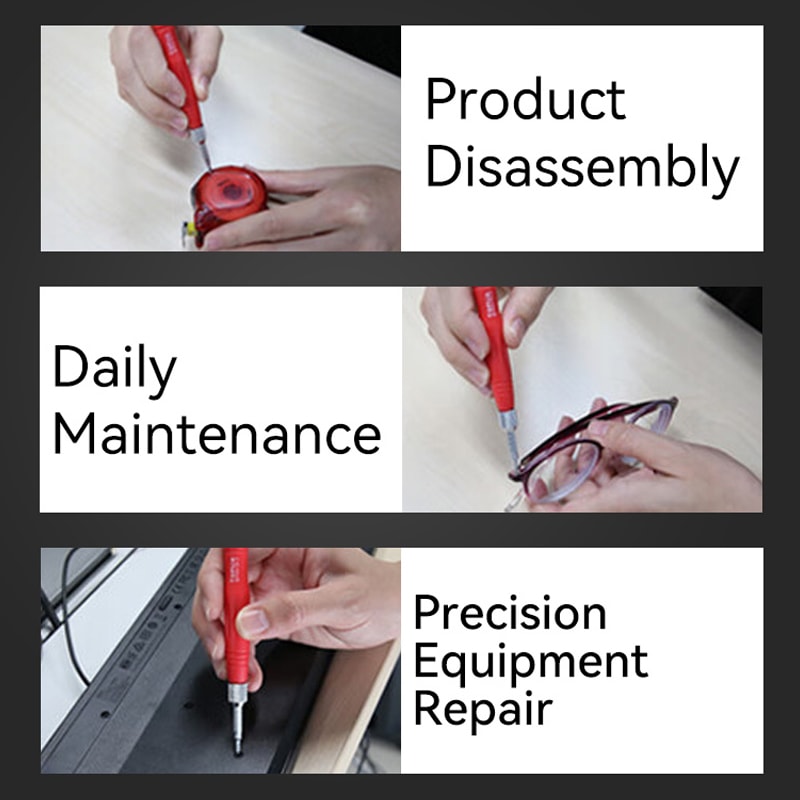 Durable Multi-Size Tool Kit, Precision Extendable Screwdriver Set for Electronics and Repairs