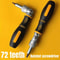 Labor-Saving Ratchet Two-Way Screwdriver Set, Cross One-Word Screwdriver Bit Kit for Home Use