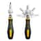 Labor-Saving Ratchet Two-Way Screwdriver Set, Cross One-Word Screwdriver Bit Kit for Home Use