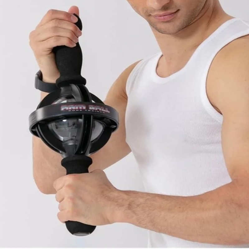 Arm Trainer Resistance for Forearm Speed Training, Professional Gyroscope Powerball Fitness for Boxing and Climbing