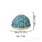Eco-Friendly Handwoven Rattan Food Cover with Lid, Insect-Proof Table Protector for Fruits, Bread, Storage Dome