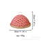 Eco-Friendly Handwoven Rattan Food Cover with Lid, Insect-Proof Table Protector for Fruits, Bread, Storage Dome