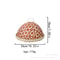 Eco-Friendly Handwoven Rattan Food Cover with Lid, Insect-Proof Table Protector for Fruits, Bread, Storage Dome