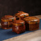Antique Tea Set Organizer Handmade Vintage Bamboo Woven Storage Box With Lid Cosmetic Jewelry Decor 1
