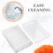 Spherification Dropper, Caviar Maker Box, Molecular Gastronom Hole Roe Sauce Dispenser
