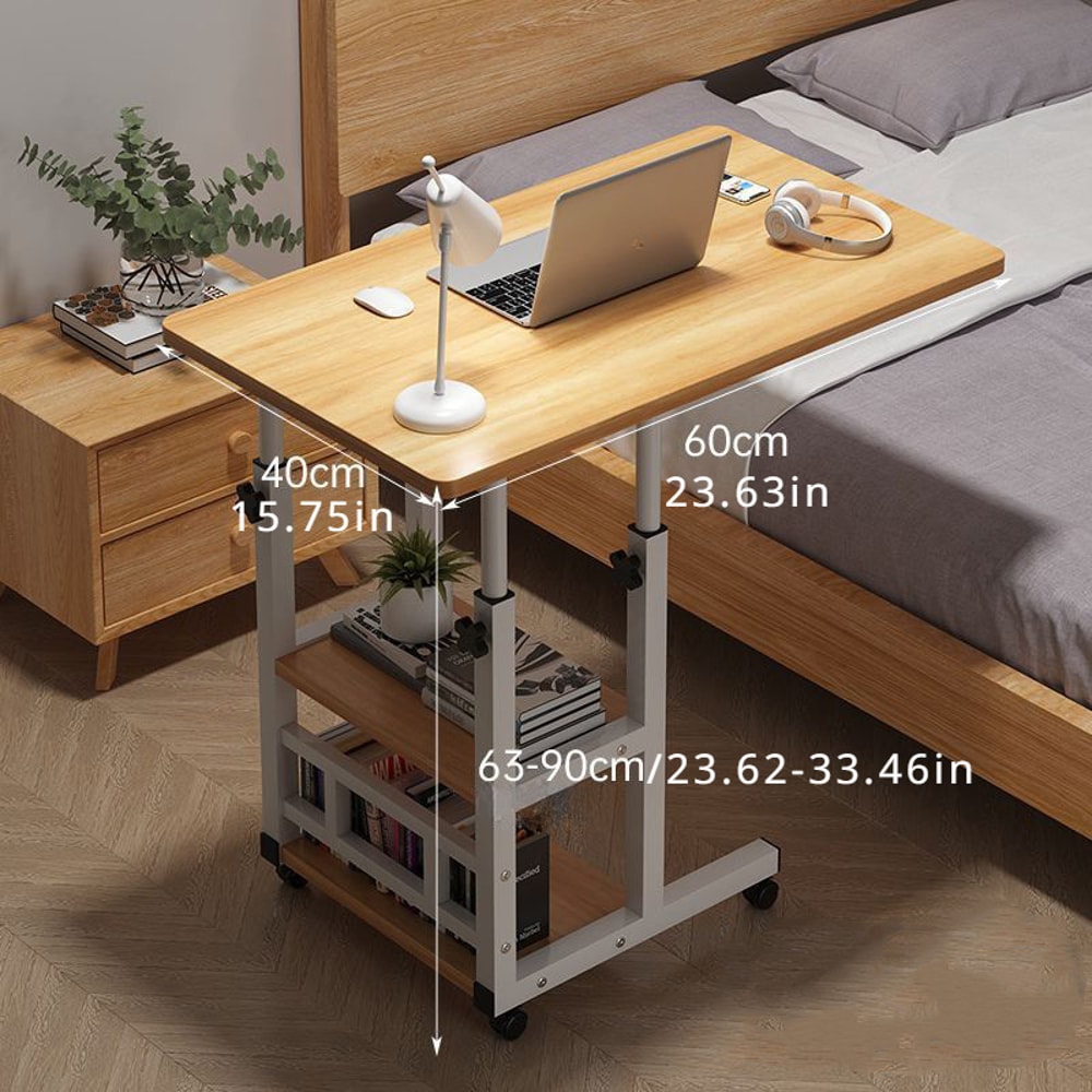 Portable Non-Wooden Multifunctional Adjustable Table, Expandable and Foldable, Ideal for Home Office