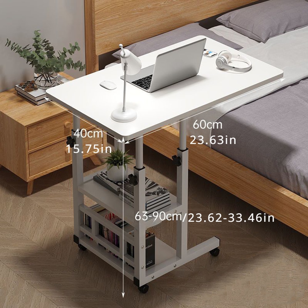 Portable Non-Wooden Multifunctional Adjustable Table, Expandable and Foldable, Ideal for Home Office