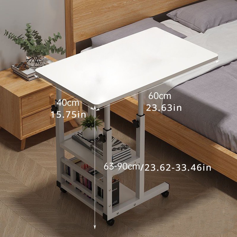 Portable Non-Wooden Multifunctional Adjustable Table, Expandable and Foldable, Ideal for Home Office