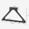 PunchFree Triangular Door Hook Wall Mounted Hanger for Coats, Hats, Bags, and More!