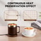 Double Layer Food Grade Self-Heating Coffee Mug USB Warmer with Thermostat for Gifts