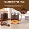 Double Layer Food Grade Self-Heating Coffee Mug USB Warmer with Thermostat for Gifts