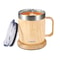 Double Layer Food Grade Self-Heating Coffee Mug USB Warmer with Thermostat for Gifts