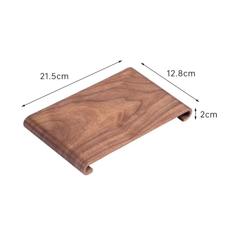 Retro Style Wooden Display Rack For Hotel Home Coffee Table HeatResistant Thick Tray Creative Recta 5