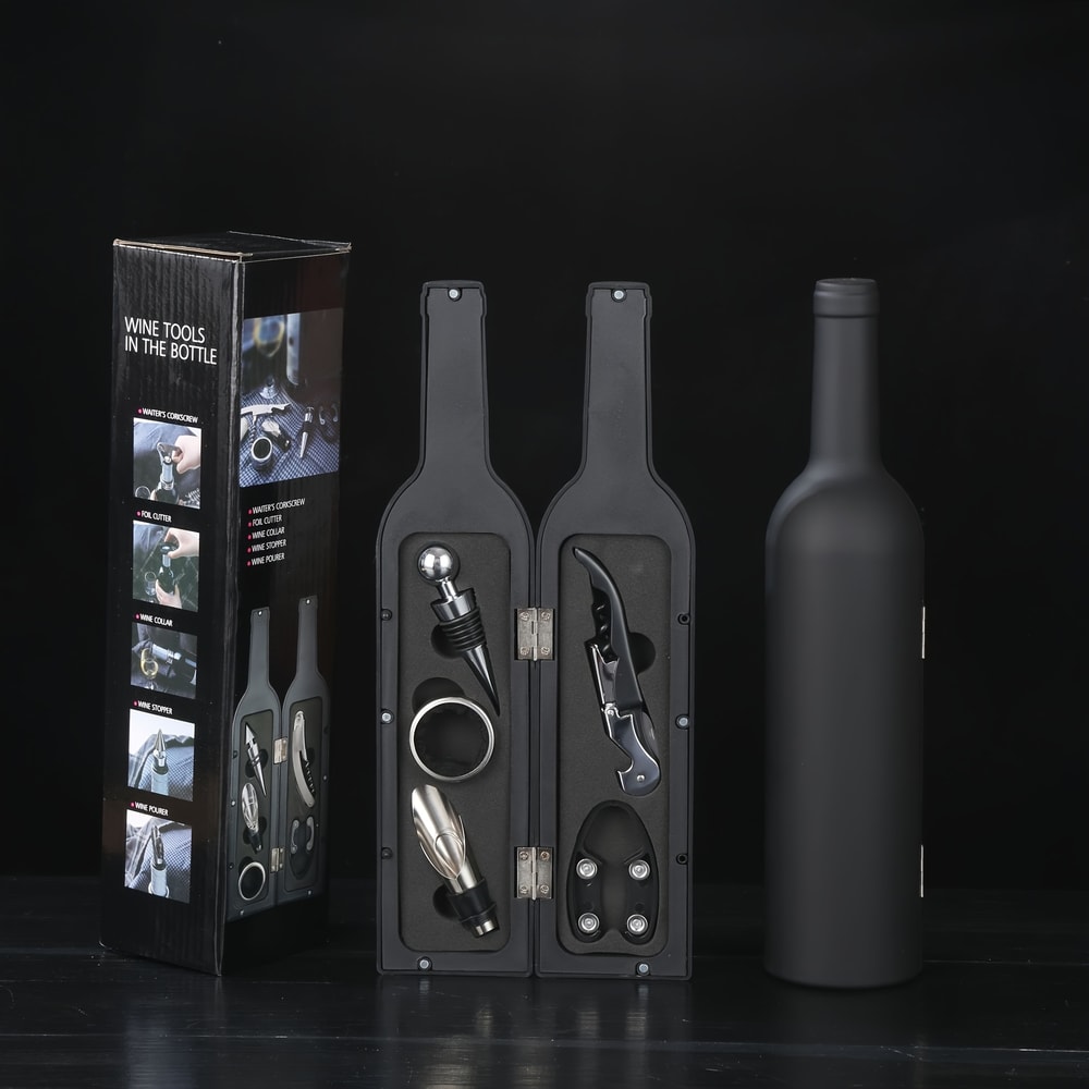 Wine Tool Kit Set With Corkscrew Premium Accessories For Travel Home Bars Gifts 0