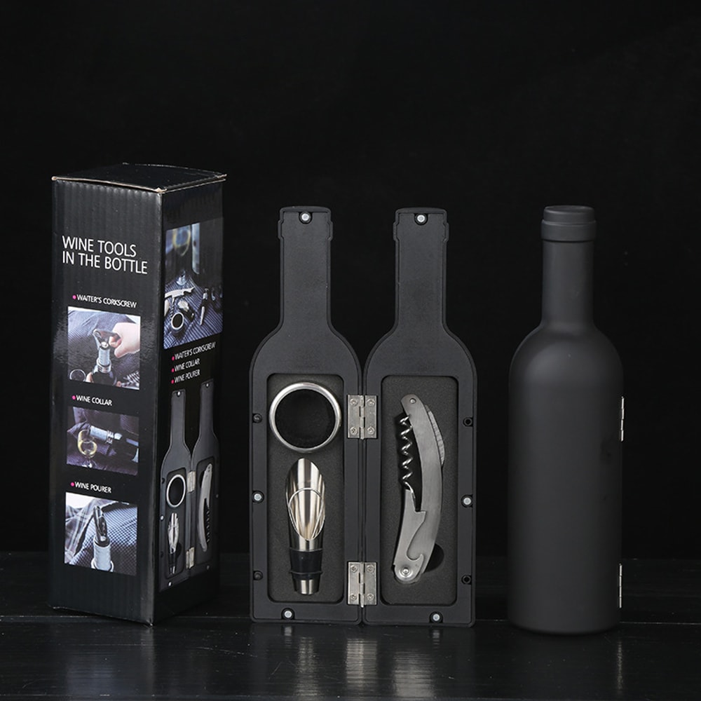 Wine Tool Kit Set With Corkscrew Premium Accessories For Travel Home Bars Gifts 6