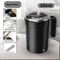 Magnetic Automatic Stirring Cup, Electric Portable Coffee Cup with Temperature-Measuring Function, Milkshake Cup for Spo