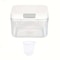 Pod Storage Container, Laundry Pod Holder Compatible with Tide, Powder Containers with Pop up Lid and Scoop Organizer