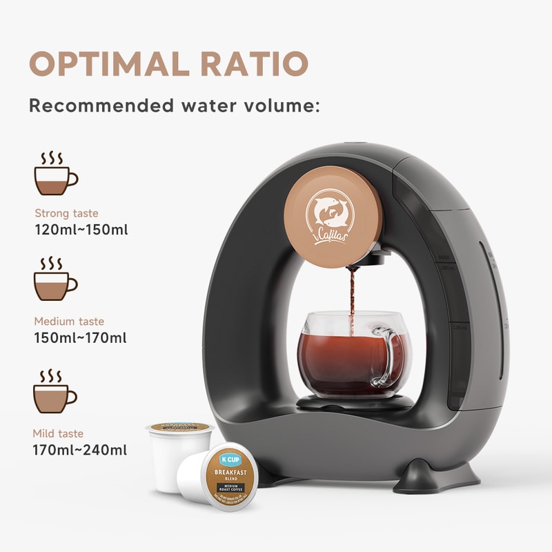 Americano Capsule Coffee Machine Low Decibel Portable Coffee Maker Compatible With Coffee Powder K 2