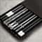 Alloy Chopsticks Black Sushi Sticks For Food Noodles Kitchen Tableware 0