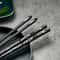 Alloy Chopsticks Black Sushi Sticks For Food Noodles Kitchen Tableware 4
