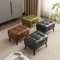 Super Soft Short Sofa, Minimalist Household Shoe Bench for Entryway, Space-Saving Design